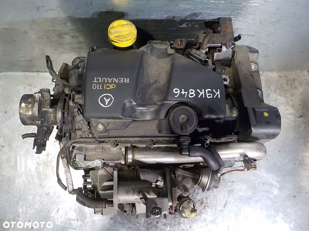 RENAULT MEGANE III DACIA SILNIK KOMPLETNY 1.5 DCI 8V 110 KM K9K846 76 TYS. - 3