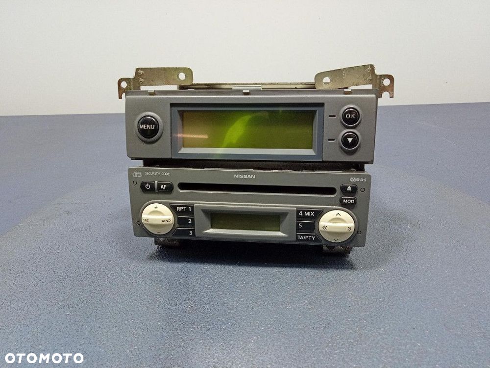 NISSAN MICRA K12 RADIO FABRYCZNE CD OEM WYŚWIETLACZ 7642346318 - 6