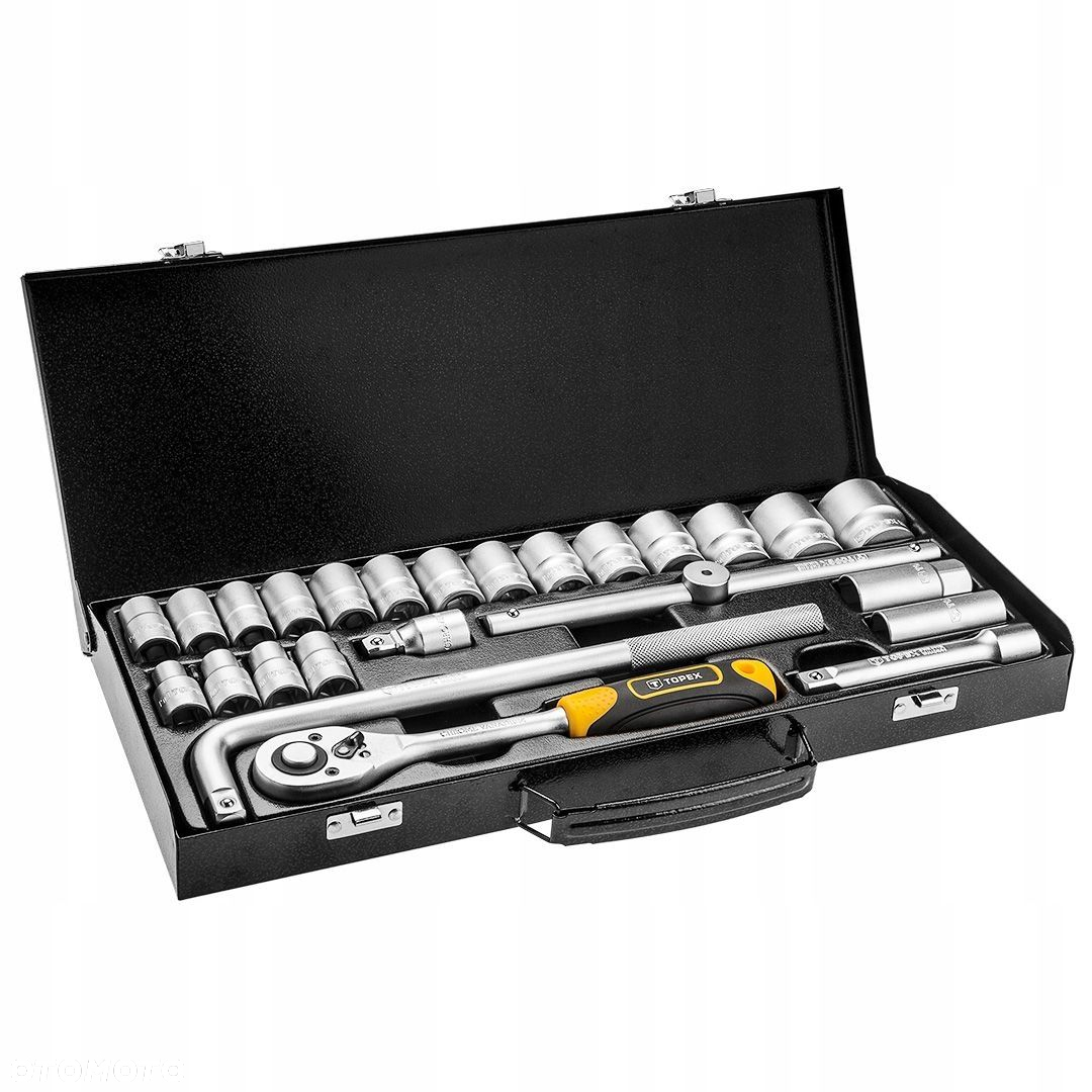 KLUCZE NASADOWE 25 SZT 1/2 TOPEX 38D850 ZESTAW - 2