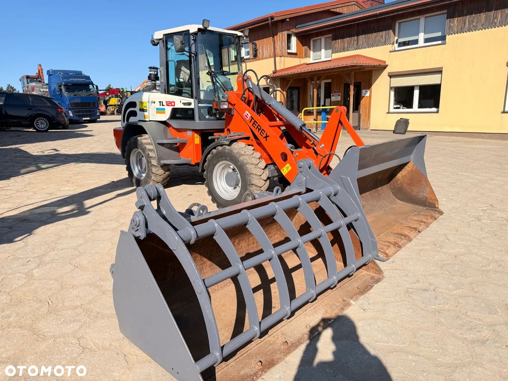 Terex TL120 ładowarka , Import Niemcy. szufla do wyboru. DŁUGIE ramię - 9