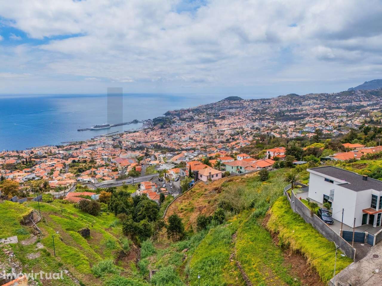 Terreno Exclusivo com Vista Panorâmica sobre a Baía do Funchal - Grande imagem: 4/46