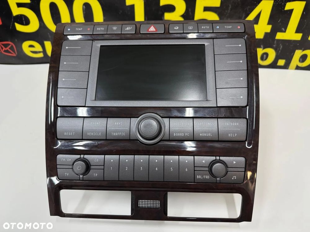 VW PHEATON RADIO NAWIGACJA PANEL 3D0035007AR - 2