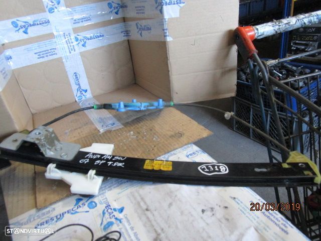 Elevador Sem Motor 8E0839462C AUDI A4 SW 2007 5P  TD - 1