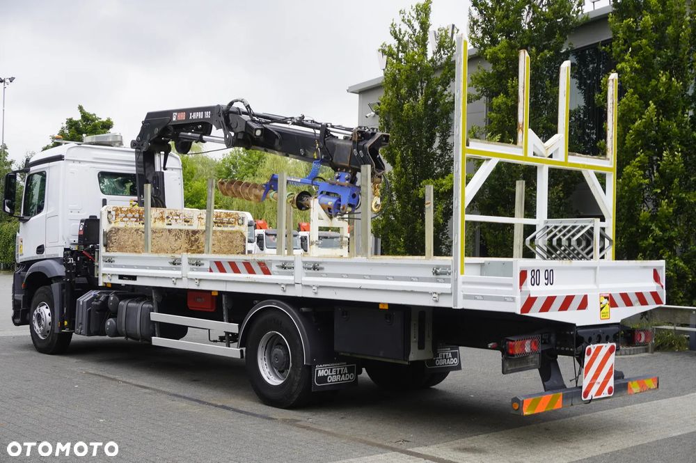 Mercedes-Benz Arocs 1833 4x2 / 60 tys. km! / HDS HIAB X-HIPRO 192 ES-3 / Pilot / Wiertło_260121 - 6