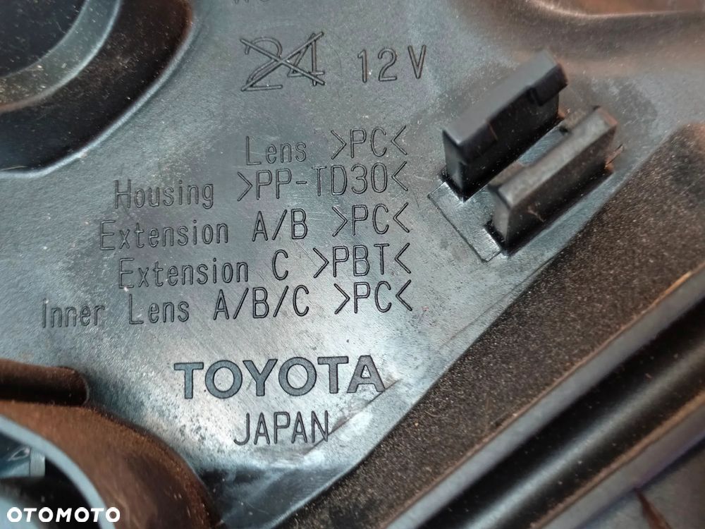 TOYOTA PRIUS IV LIFT 2019 REFLEKTOR LAMPA FULL LED  PRAWA LEWA UK - 8