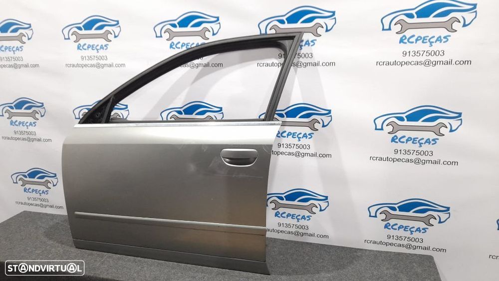 PORTA PORTAS FRENTE FRONTAL ESQUERDA AUDI A4 B6 8E0831051 FECHO ELEVADOR MOTOR PUXADOR VIDRO RETROVISOR RETROVISORES - 2