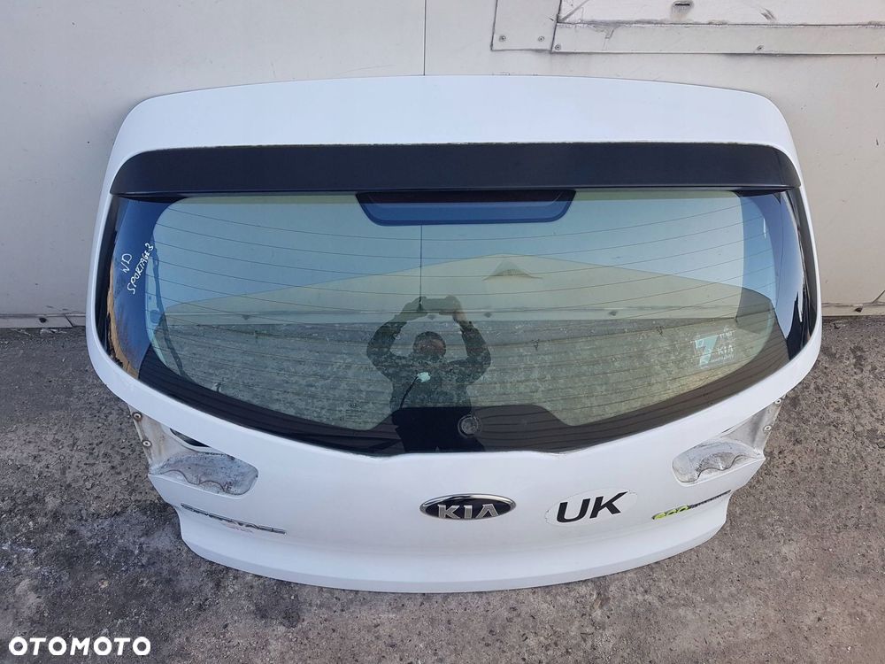 KIA SPORTAGE 3 III 10-15r KLAPA BAGAŻNIKA TYŁ WD - 2