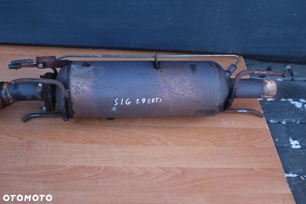 KATALIZATOR PEŁNY DPF ŁĄCZNIK ELASTYCZNY OPEL VECTRA C SIGNUM 1.9 CDTI - 7