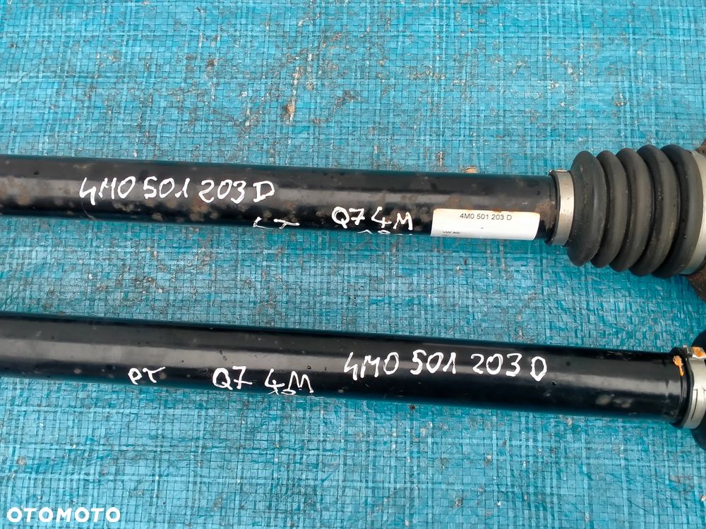 AUDI Q7 SQ7 4M PÓŁOŚ TYLNA TYŁ LEWA PRAWA 4M0501203D - 2