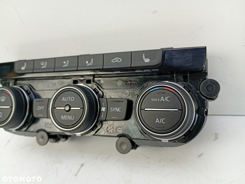 panel sterowania nawiewu z klimatyzacją vw golf VII 7 5G0907044AD - 3