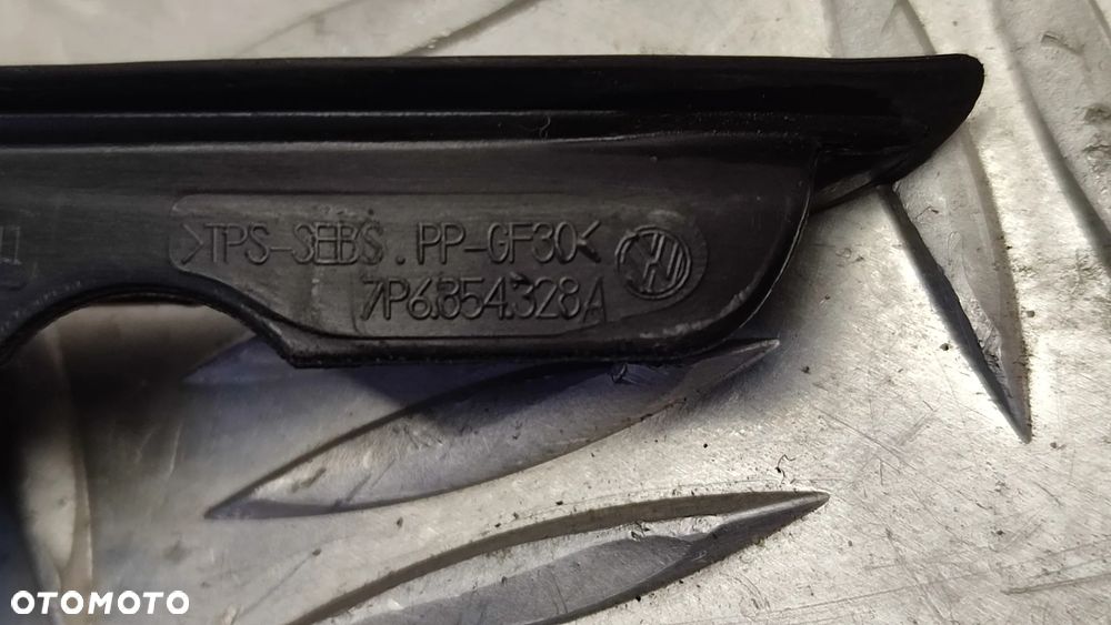 VW TOUAREG 7P 10-18R LISTWA LISTWY USZCZELKI SZYBY CZOLOWEJ LISTWA SZYBY CZOŁOWEJ PRZÓD PRAWA 7P6854328 LEWA 7P6854327 - 3