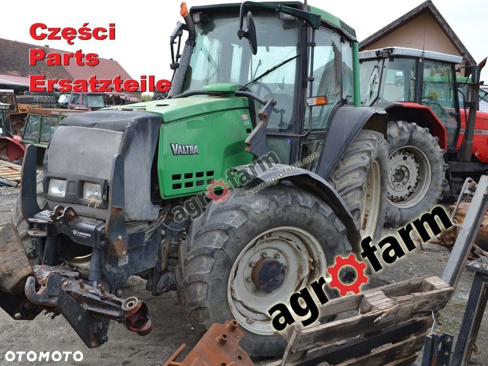 Valtra 6550 części, skrzynia biegów, oś, silnik - 2