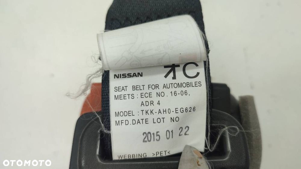 PAS BEZPIECZEŃSTWA ZAPINKA LEWY PRAWY ŚRODKOWY TYŁ INFINITI Q50 - 13