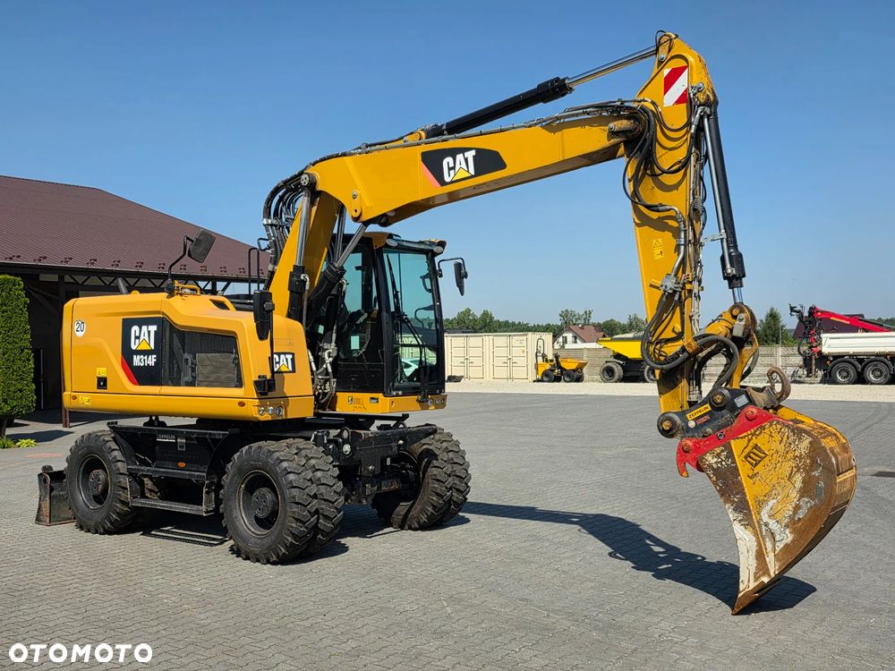 Caterpillar M314F, 2019 ROK, 3300 MTH, OIL QUICK OQ 65 - 7