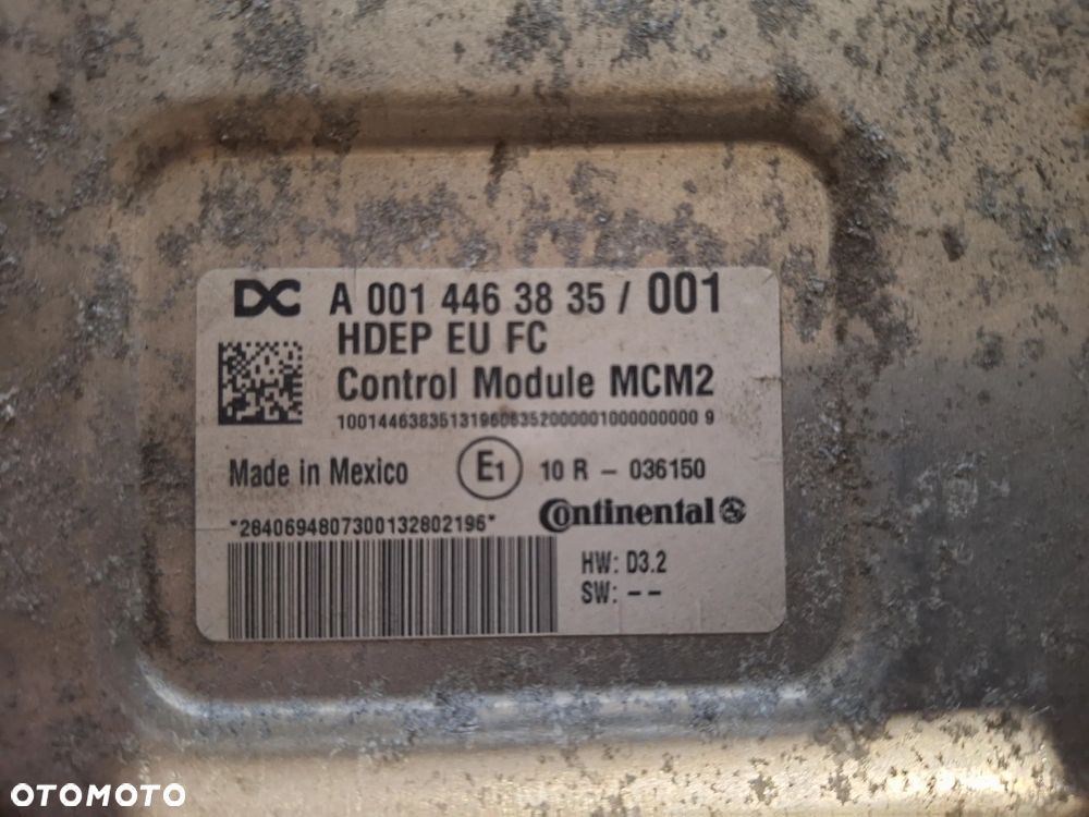 KOMPUTER STEROWNIK SILNIKA ACTROS MP4 MCM2 OM470LA A0014463835 a0254487635 - 2