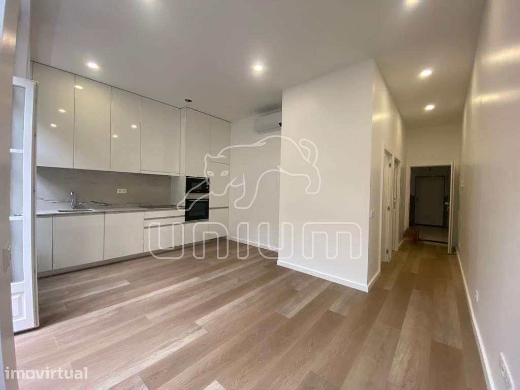 Apartamento T1 novo para arrendamento - Grande imagem: 2/11