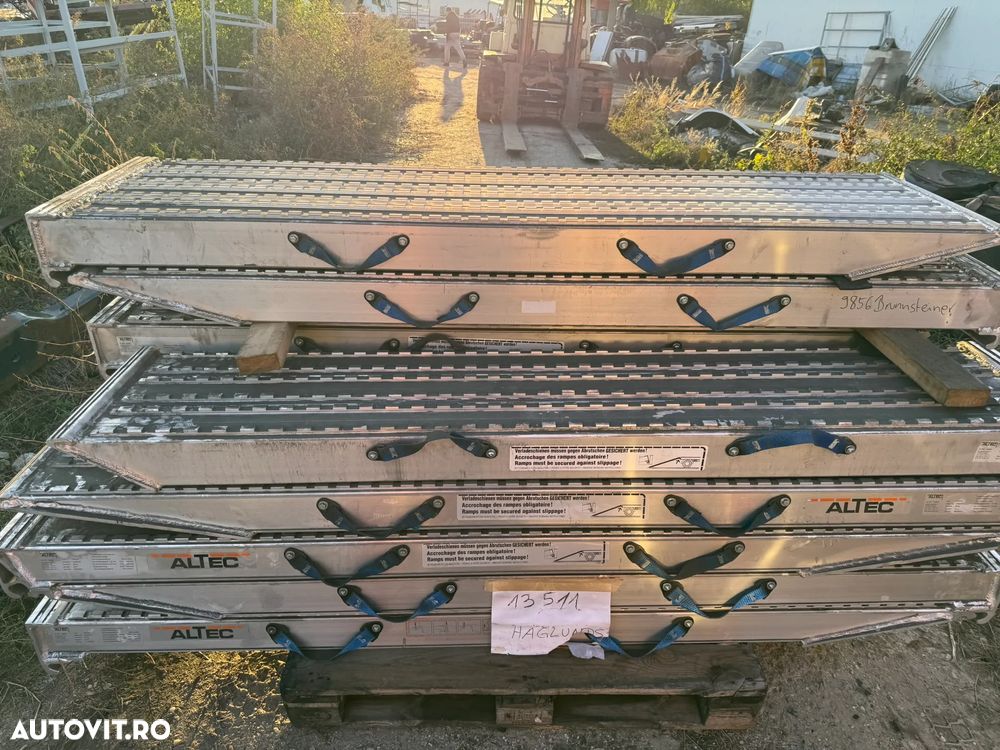 ALTEC  Rampe ( Cale ) Aluminiu - 2.4 m 3 m lungime NOI si SECOND HAND - 5