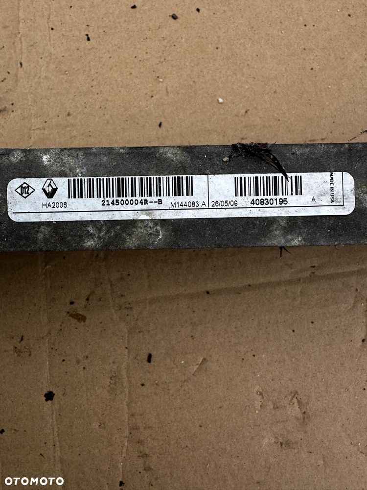 Chłodnica Oleju Skrzyni Biegów Renault Scenic III 214500004R Demontaż - 3