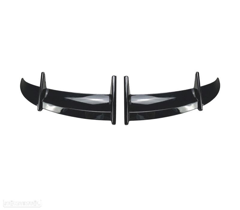 AILERON SPOILER VOLKSWAGEN VW GOLF 8 20- LOOK AK PRETO BRILHANTE - 2