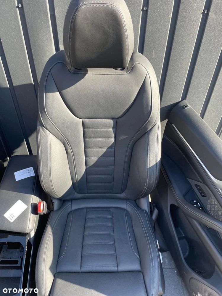 FOTELE TAPICERKA BMW i4 4 G26 SPORTY SKÓRA GRZANE ELEKTRYCZNE HARMAN PAMIĘĆ - 3