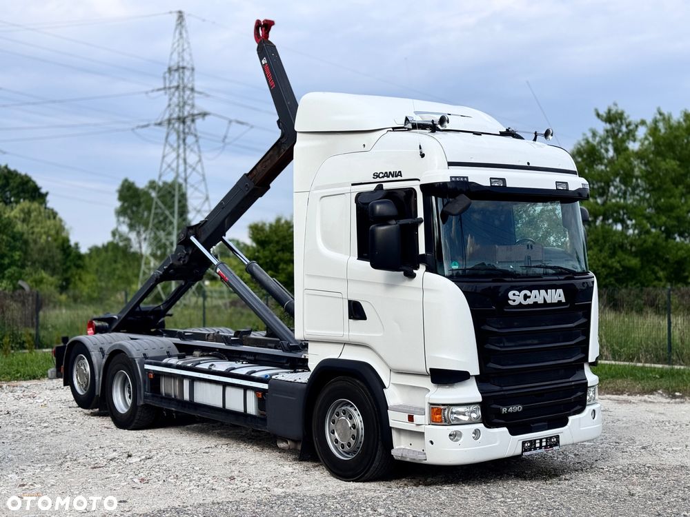 Scania R490/ Retarder / Niemiecki Hakowiec Hiab - 1