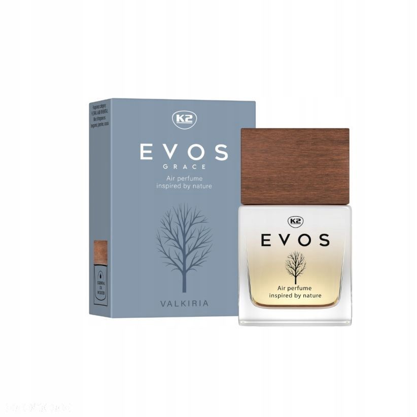 Perfumy do samochodu zapach K2 EVOS GRACE VALKIRIA Perfumy 50ml - 1