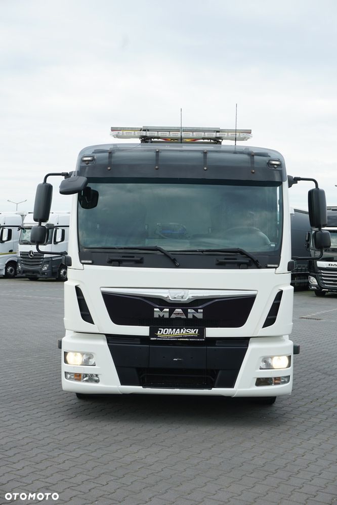 MAN / TGL / 12.250 / SKRZYNIOWY + HDS / FASSI F 65 / PILOT - 40