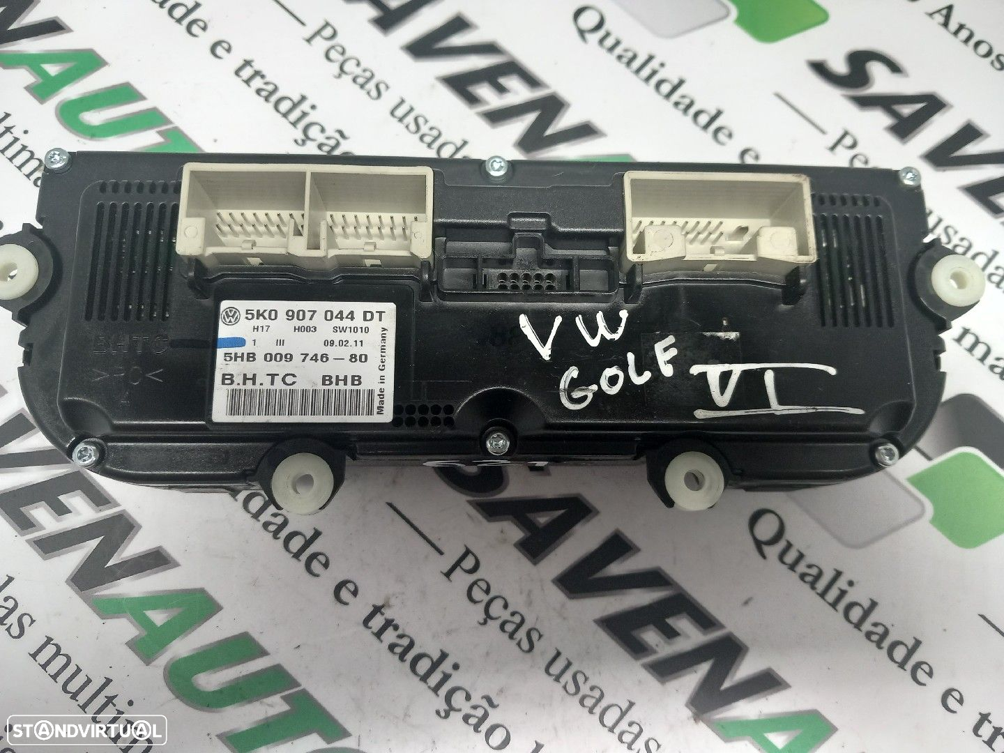 Comando / Botão De Sofagem / Climatronic Volkswagen Golf Vi (5K1) - 3