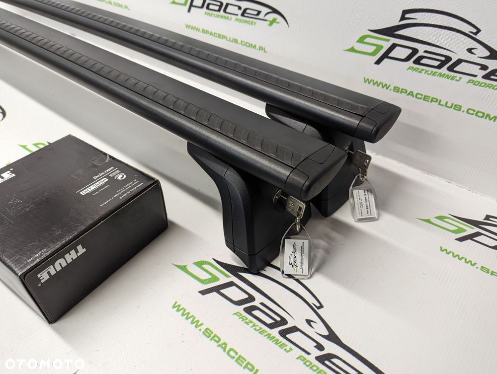 Bagażnik dachowy Thule: belki 969B + Kit dopasowujący 183159 + Stopy 751 - 1