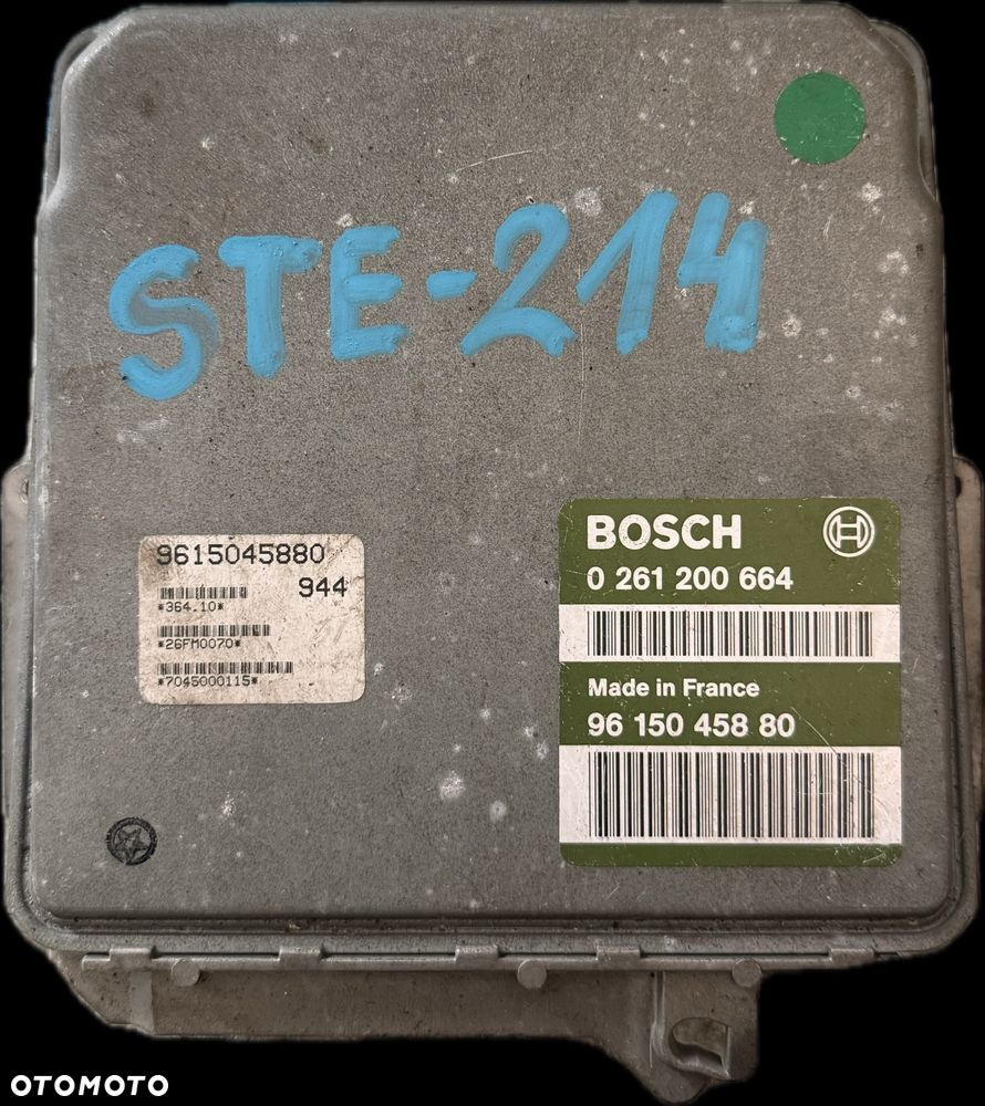 Sterownik KOMPUTER SILNIKA ECU PUEGOT CITROEN 9615045880