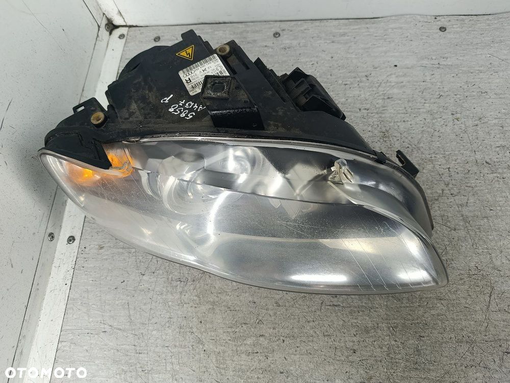 LAMPA PRZÓD PRAWA XENON AUDI A4 B7 8E0941004AM   0301219272 AL - 6