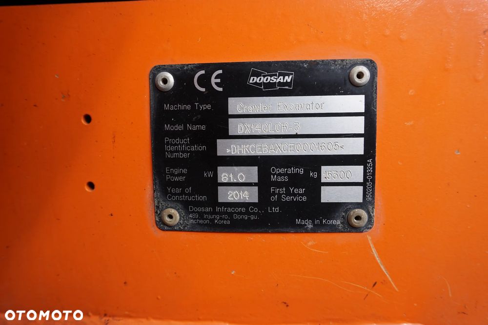 Doosan DX140LCR-3 - 23
