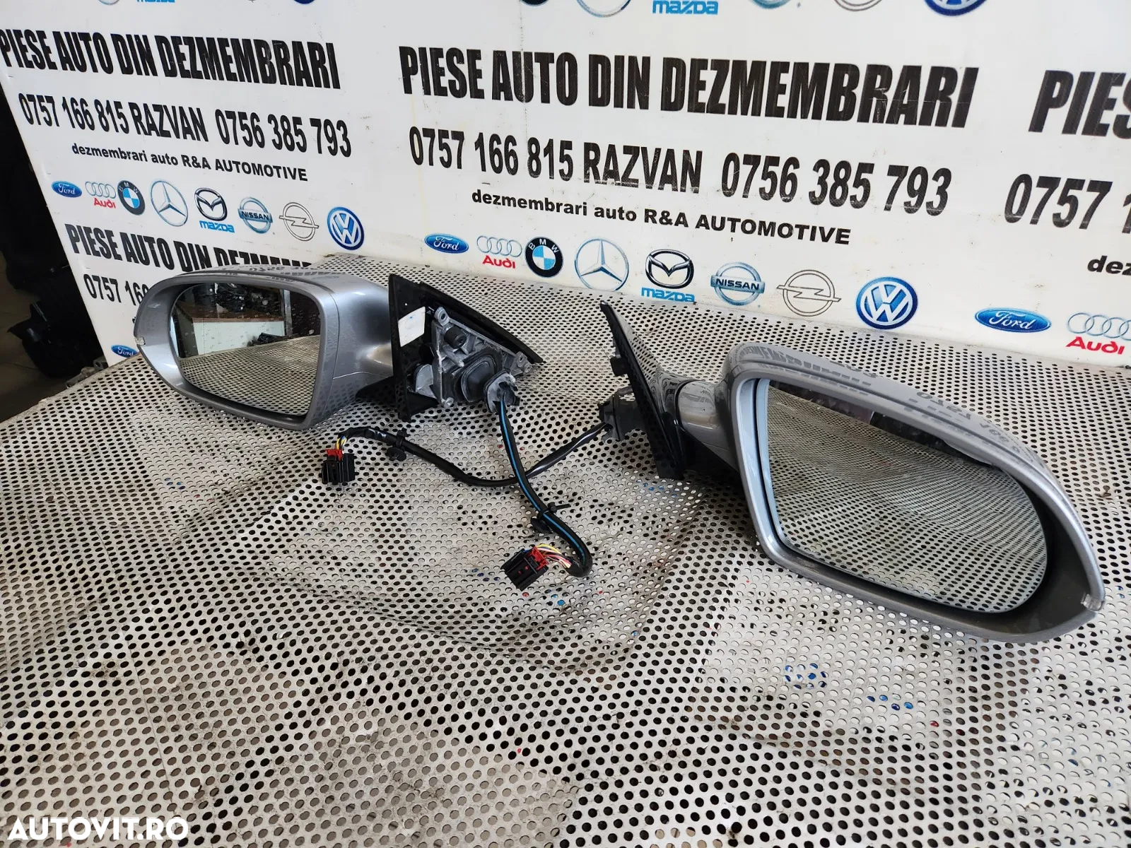 Oglinzi Oglinda Stanga Dreapta Audi A8 4H D4 Volan Stanga Rabatabile Electric Heliomate Incalzite I - 4