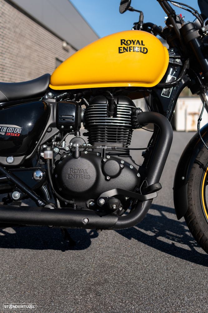 Royal Enfield Meteor 350 Fireball Yellow - 8