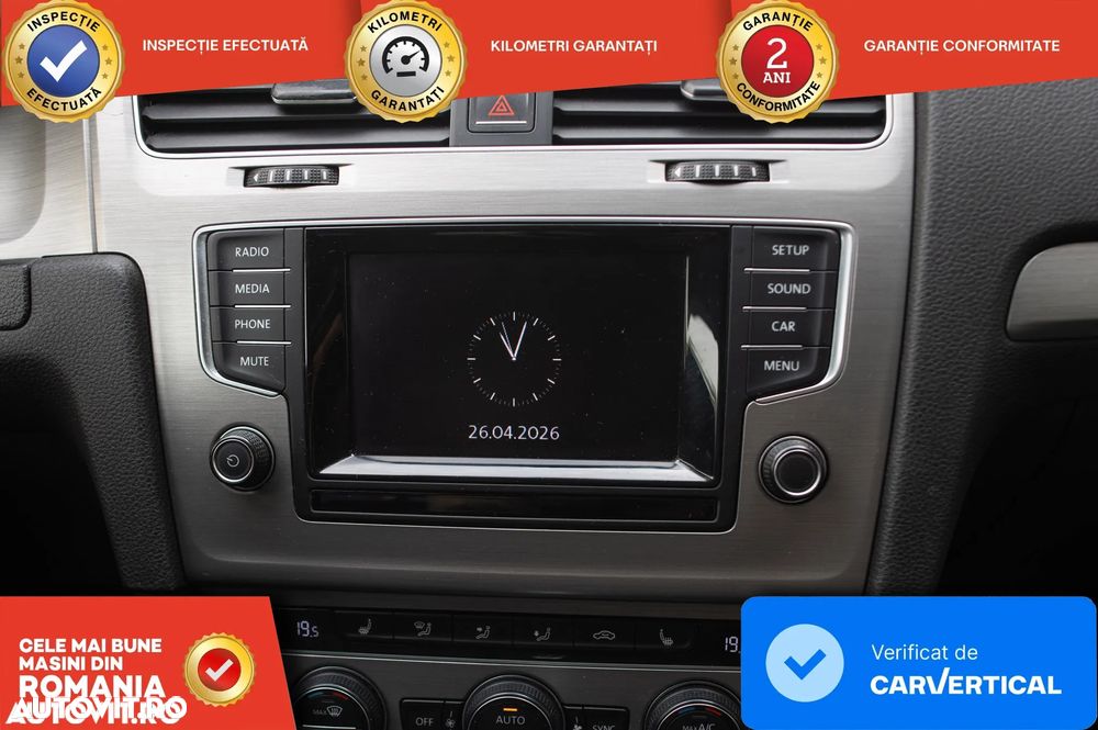 Volkswagen Golf 1.6 TDI BlueMotion Technology DSG Comfortline - 19