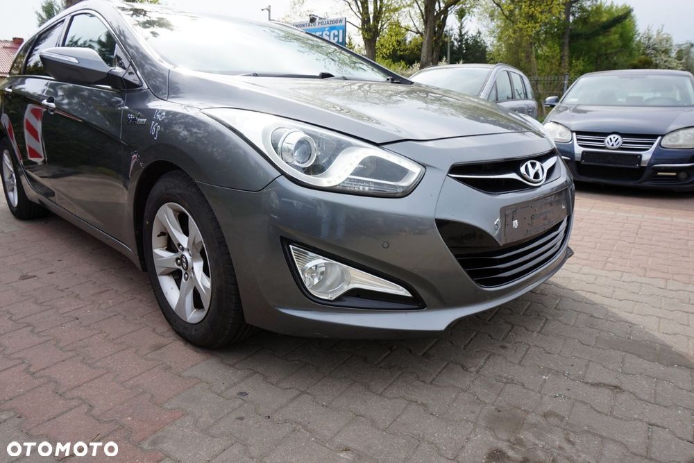 MASKA ZDERZAK BŁOTNIKI LAMPY I40 VF T6S  HYUNDAI 2011-2014 SZARY PRZÓD KOMPLETNY - 24