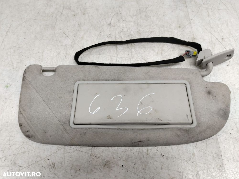 Parasolar dreapta Peugeot 307 1 [2001 - 2005] 2.0 benzina RFN (EW10J4 - 1