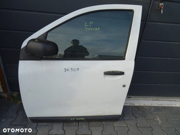 DACIA DOKKER LODGY SZYBA LEWA PRAWA DRZWI PRZOD TYL LISTWA DOLNA SZYBA CZESCI ROZNEA LEWA KLAMKA CENTRALNY ZAMEK WKLADKA KLUCZ ZAMEK PODNOSNIK SZYBY