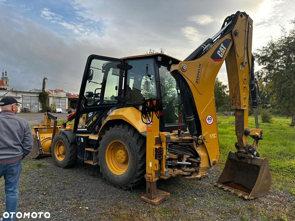 Caterpillar CAT 432F2 4408 MTH stan Perfekcyjny klima 3 łyżki 1 operator - 4