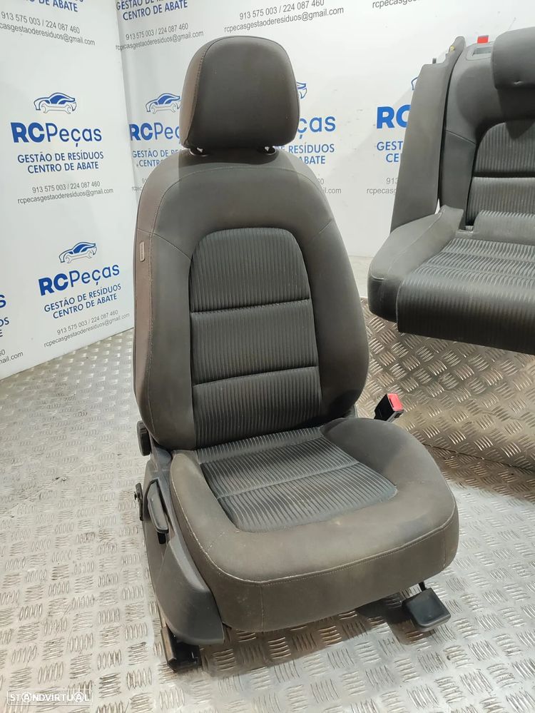 Conjunto Bancos Originais Tecido Audi A4 B8 Carro 5 Portas - 9