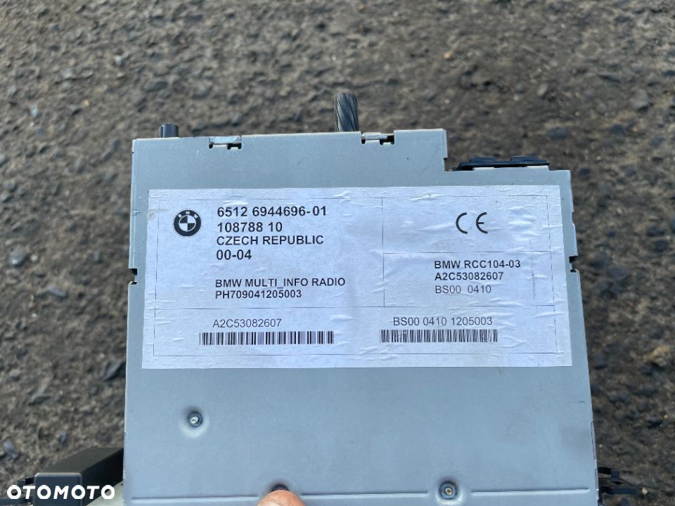 Radio mała navi Bmw e46 radioodtwarzacz - 2