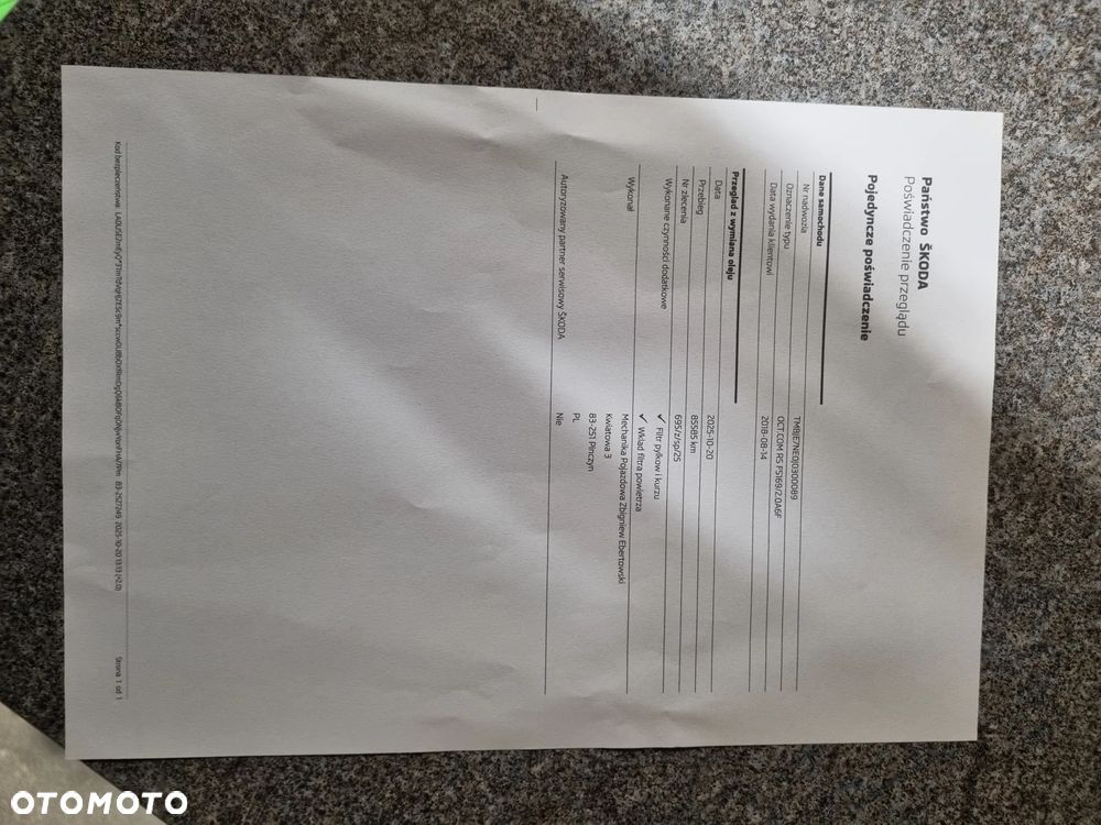 Skoda Octavia 2.0 TSI DSG RS 230 - 35