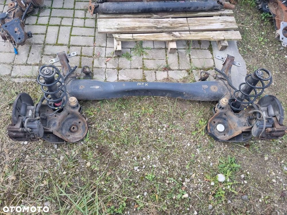 citroen c4 picasso ii (krótki) belka oś tylna zawieszenia mała tarcza - 1