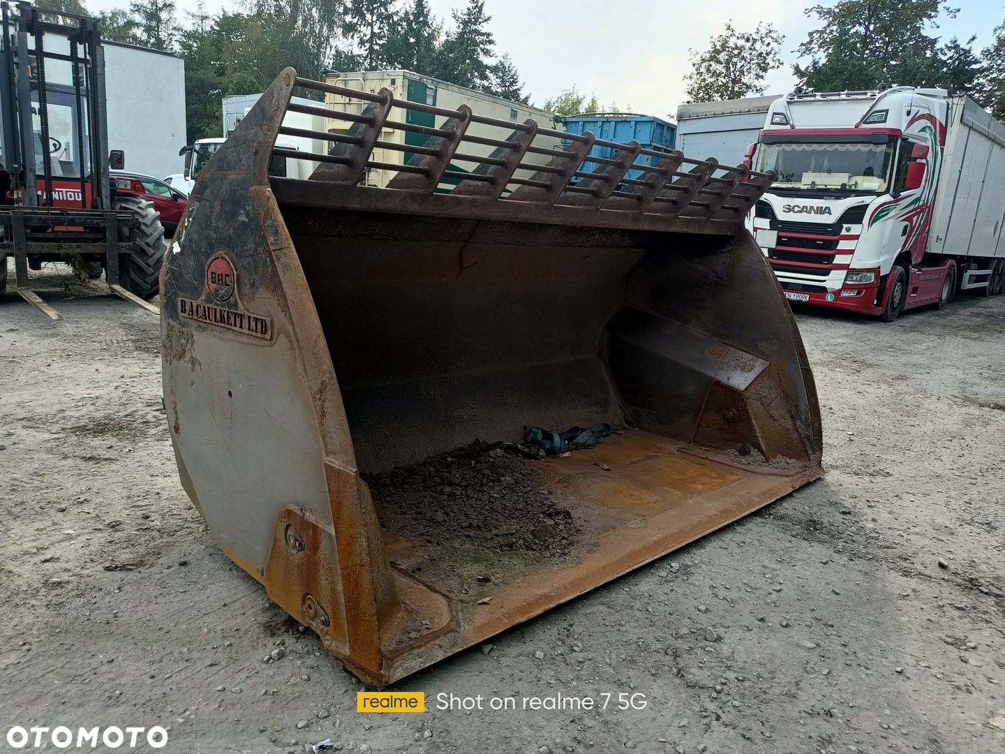 ŁYŻKA WYSOKIEGO GÓRNEGO WYSYPU DOOSAN DL 300 320 CM SZEROKA 5.8 m3 5800L - 1
