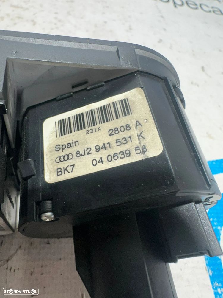 .Modulo Centralina Comutador Switch Luzes Original VW Volkswagen Audi TT 8J 8J2941531K 2004 - 2011 - 8
