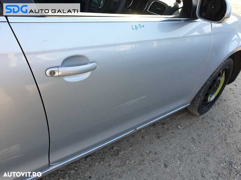 Usa Usi Portiera Portiere Dreapta Fata Dezechipata cu DEFECT VW Golf 6 Break Combi 2008 - 2014 Culoare LA7W - 3