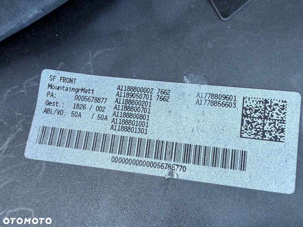 ZDERZAK GRILL MERCEDES CLA W118 45 45s AMG ORYGINAŁ - 10