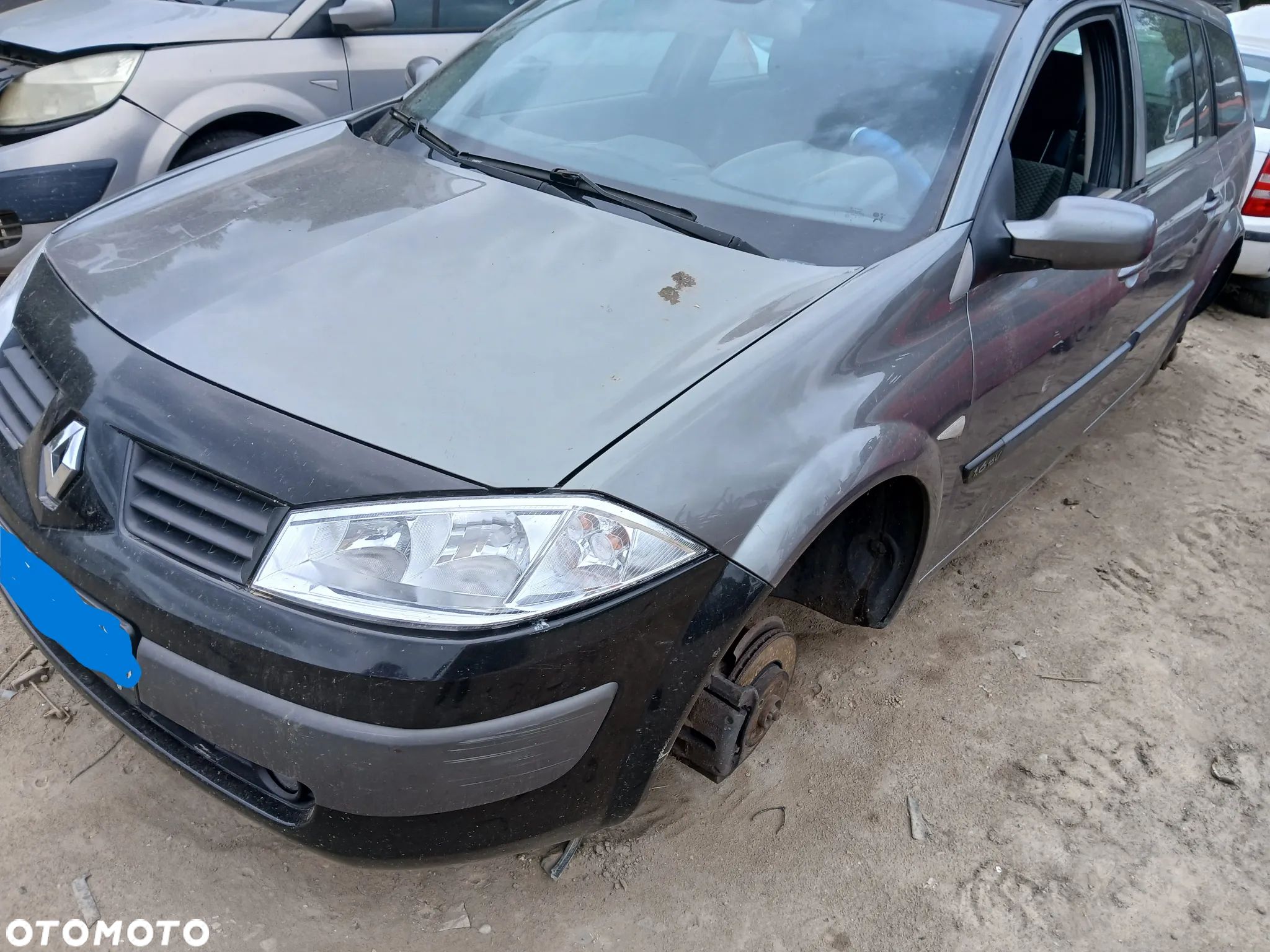 renault megane II kombi MV603 fotel fotele kanapa deska kokpit podsufitka boczek boczki klamka - 1