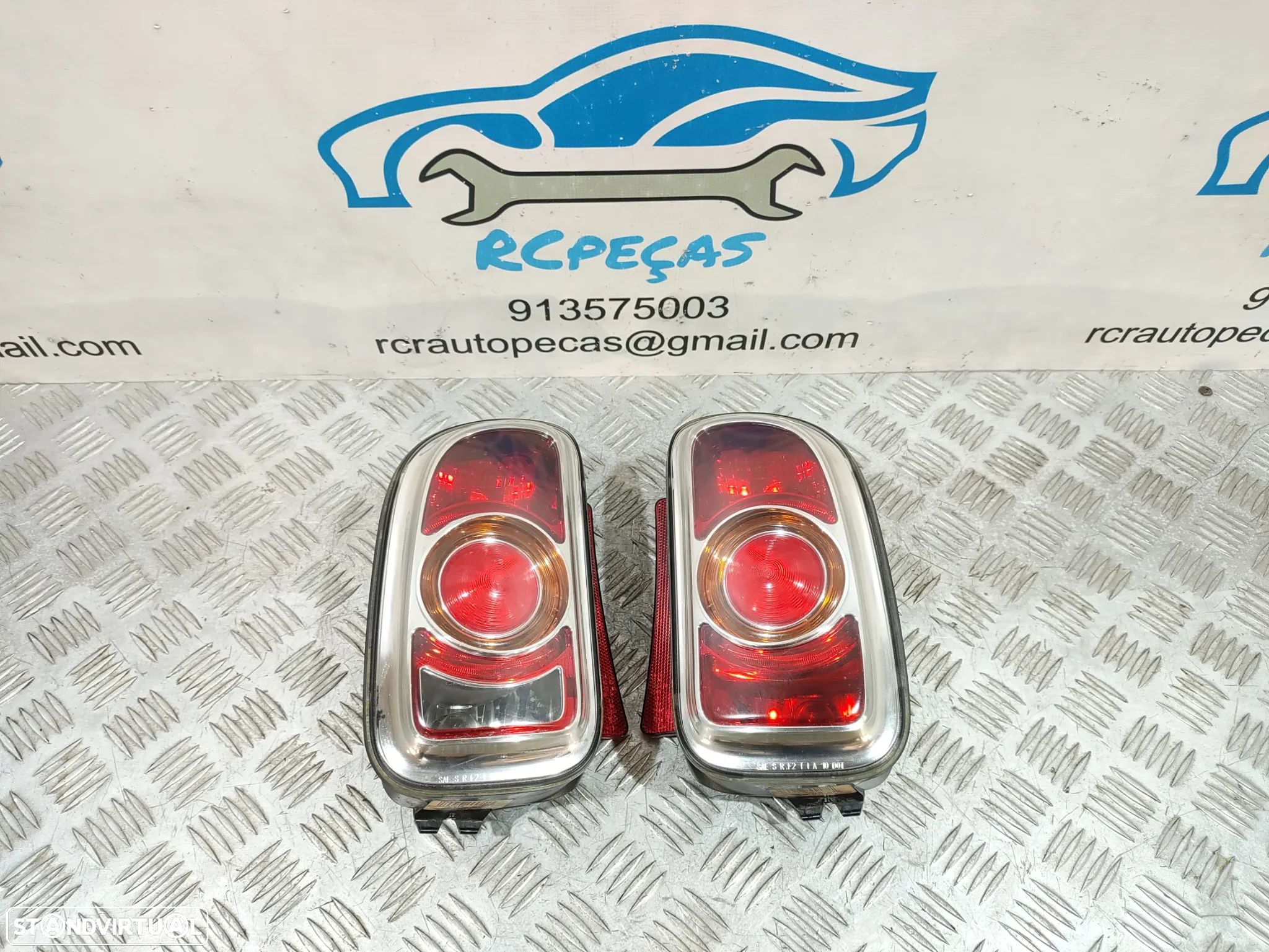 FAROLIM FAROLINS TRASEIRO TRÁS ESQUERDO DIREITO MINI COOPER R55 CLUBMAN LCI - 1