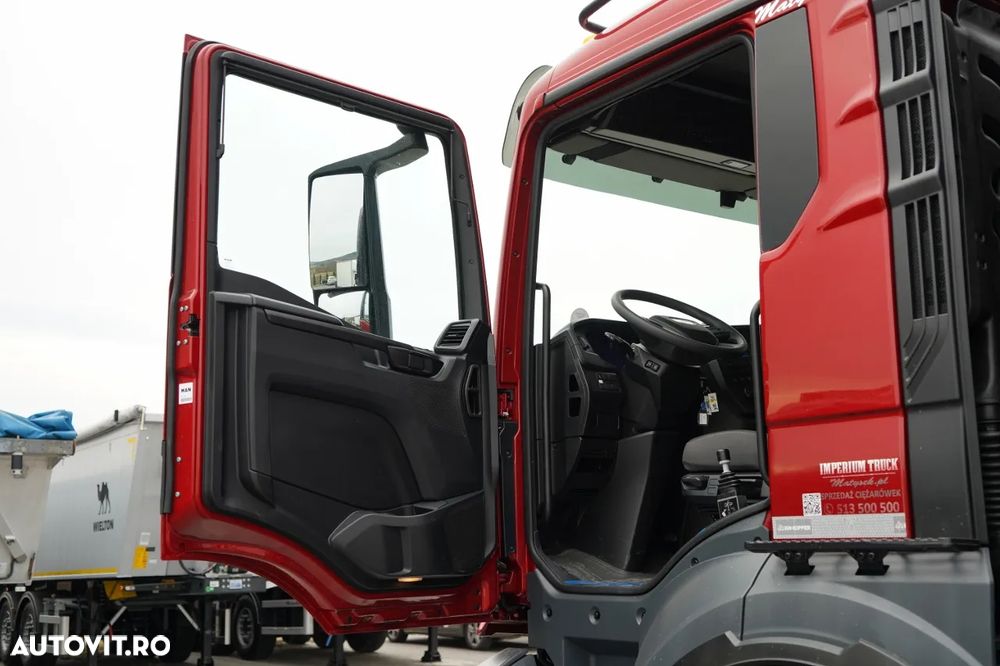 MAN TGS 41.480 / 8X8 / ​​BASCULATOR / AUTOMAT / NOU-NOUȚ / ECHIPAMENTE BOGATE / DISPONIBIL IMEDIAT / AUR METALIC / - 25